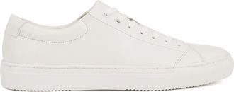 HUGO BOSS Mens Enlight Tennis Trainers in White Leather - Size UK 12