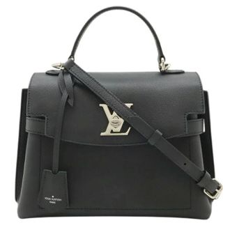 Louis Vuitton Pre-owned Lockme Ever BB Handtasche Soft Calf Leather - Dames - Pre-owned - Zwart - Maat: ONE Size Leer