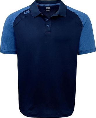 Canterbury Of New Zealand Elite Heren Poloshirt (Marine/Blauw marine)