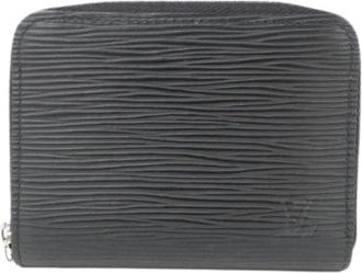 Louis Vuitton Pre-owned Wallets, female, Black, Size: ONE SIZE Pre-owned Epi Coin Purse