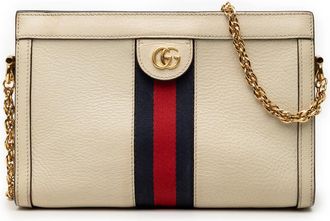 Gucci Pre-owned Gucci Small Calfskin Ophidia Chain Crossbody Ladies 503877 486628