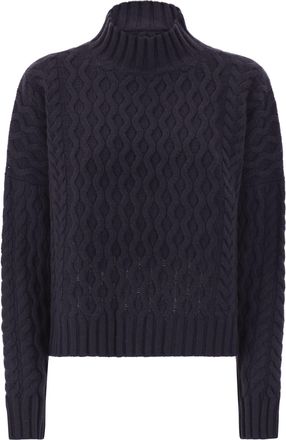 Max Mara Weekend Maxmara Yard Boxy Sweater In Wool Yarn