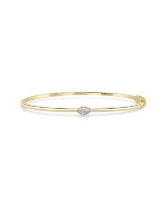 Sabrina Designs 14K 0.21 Ct. Tw. Diamond Bangle Bracelet