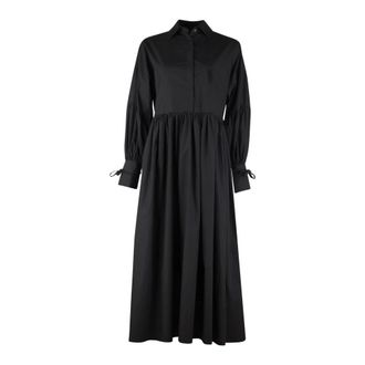 Stenstr&ouml;ms Kate Dress - Dames - Casual kleedjes - Zwart - L - Katoen - Kleedjes