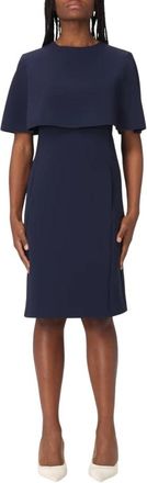 Liviana Conti Korte Jurk - Dames - Korte kleedjes - Blauw - XL - Kleedjes