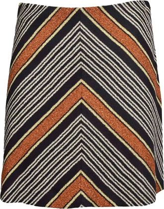 Missoni Minigonna lamé - Marrone