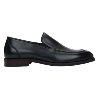 Estro & Luminara Loafers, male, Black, Size: 10 US Classic Genuine Leather Loafers