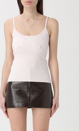 Courr&egrave;ges Canotta Courr&egrave;ges in jersey a costine