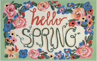 The Rug Market Hello Spring 24X36in Doormat