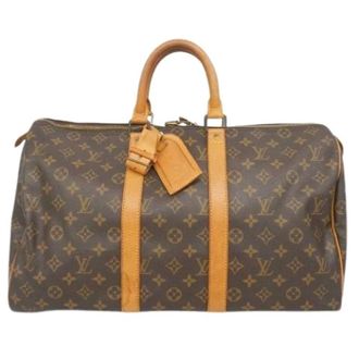 Louis Vuitton Pre-owned Weekend Bags, unisex, Brown, Size: ONE SIZE Pre-owned Vintage Boston bag