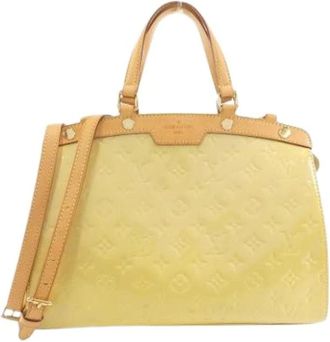 Louis Vuitton Pre-owned Handbags, female, Yellow, Size: ONE SIZE Pre-owned Vintage Handbag