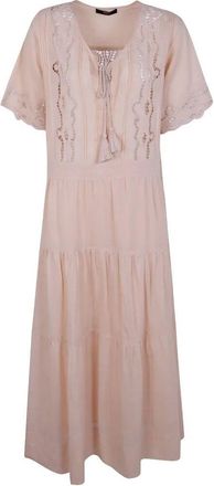 Seventy Ramie Embroidered Dress