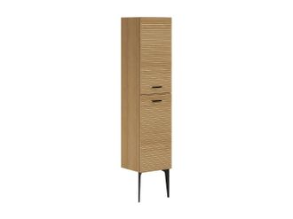 Vente-Unique Columna de ba&ntilde;o estriada con patas - Natural claro - H140 cm - SARONE