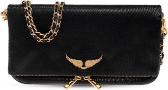 Zadig&Voltaire Tassen, Dames, Zwart, ONE Size, Katoen, Rock Bag