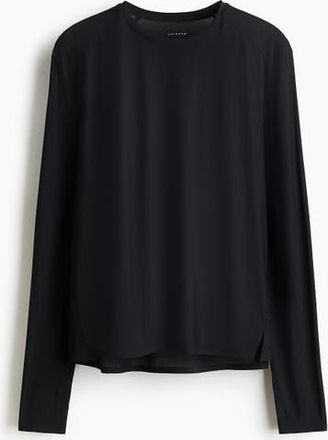 H&M Sports Top With Drymove in Black at Nordstrom, Size X-Large