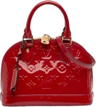 Louis Vuitton Pre-owned Handbags, female, Red, Size: ONE SIZE Pre-owned Alma BB