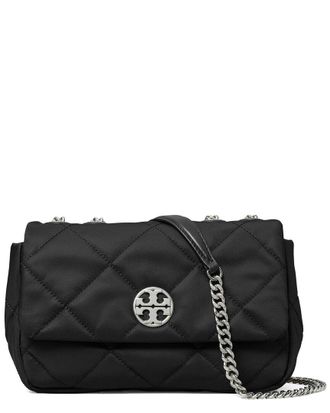 Tory Burch Willa Small Quilted Nylon Shoulder Bag