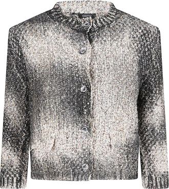 Avant Toi Katoenen Cardigan - Dames - Vesten - Grijs - S - Katoen - Truien & Vesten
