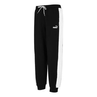 Puma Fleece Blocking Pants Black 534938-01