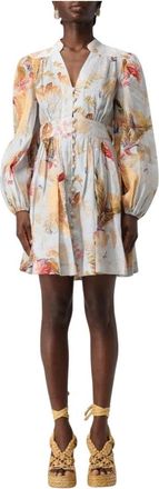 Zimmermann Mujer, Vestidos, Multicolor, Talla: L