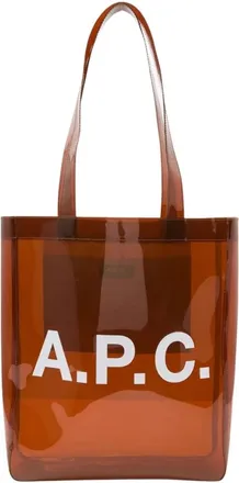 A.P.C. Tote Bags, male, Brown, Size: ONE SIZE Tote Bags