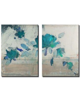 Ready2HangArt Ready2hangart Painted Petals Ivb Canvas Wall Art