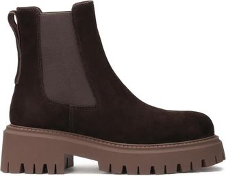Kazar Goldberry Su&egrave;de Chelsea Boot - Dames - Chelseaboots - Bruin - 41 EU - Su&egrave;de - Schoenen