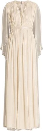 Alberta Ferretti Mujer, Vestidos, Beige, Talla: M