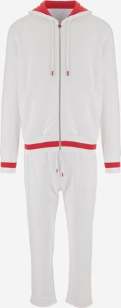 Kiton Baumwoll-Trainingsanzug mit kontrastierenden Details