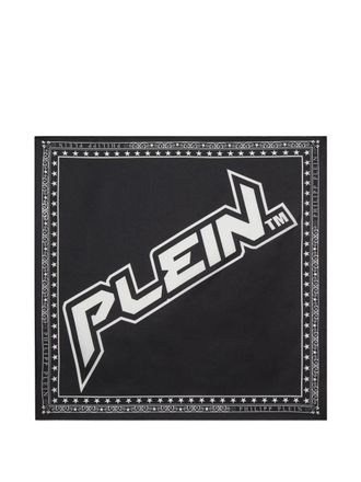 Philipp Plein Fazzoletto da taschino in seta - Nero