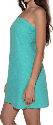 Starkx Womens Millie Dress In Aqua Solid