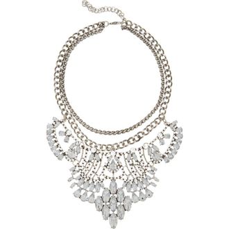 Eye Candy Los Angeles Lexy Necklace in Silver at Nordstrom Rack