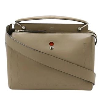 Fendi Pre-owned Handbags, female, Gray, Size: ONE SIZE Pre-owned Vintage Shoulder Bag
