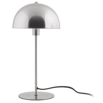 Leitmotiv Leitmotiv L&aacute;mpara De Sobremesa Bonnet N&iacute;quel Satinado Dise&ntilde;o Retro Moderno
