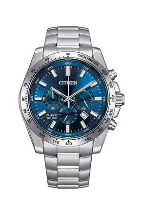 Citizen Chronograph Quartz Blue Dial Mens Watch AN8230-59M