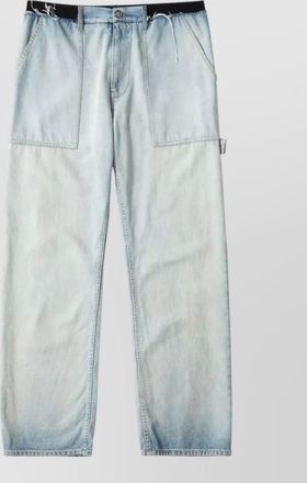 Maison Margiela high-rise wide-leg denim jeans