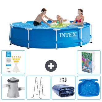 Intex Piscina Con Estructura Redonda - 305x76 Cm - 7-piezas S318