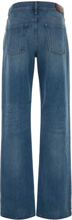 Gucci Womens Denim Jeans Blue Fabric