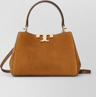 Tory Burch eleanor mini suede shoulder bag