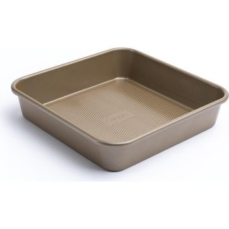 Cuisipro 9.5 x 2-Inch Square Steel Nonstick Baking and Cake Pan in Brown at Nordstrom