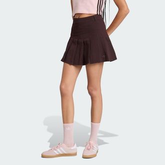 adidas Womens adidas TWILL PLEATED SKIRT