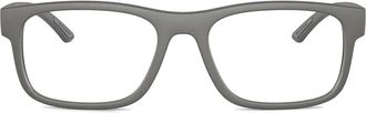 Prada rectangular-frame glasses - Grey