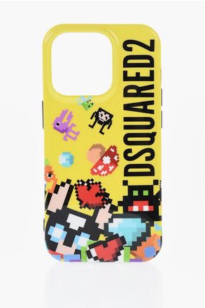 Dsquared2 Iphone 14 PRO Cover with Gaming Print size Unica