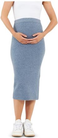 Ripe Dani Knit Skirt Denim Marle at Nordstrom, Size X-Large Au