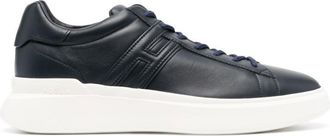 Hogan Navy Blue Low Top Sneakers