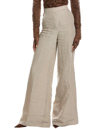 Max Mara Sequoia Long Linen Trouser