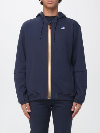 K-Way Sweatshirt Men color Blue
