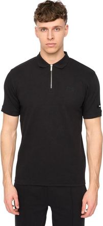 Duck and Cover Heren Sherborn Katoenen Poloshirt (Zwart)