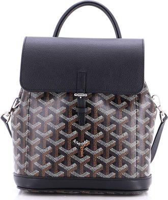 Goyard Alpin Backpack Coated Canvas Mini
