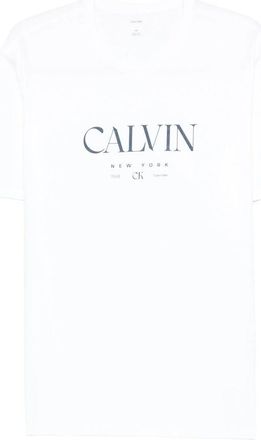Calvin Klein T Shirt Bianco-Uomo